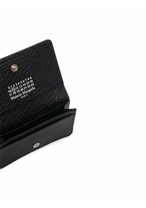 portafoglio four stitches unisex black MAISON MARGIELA | SA3VX0008 P4455T8013